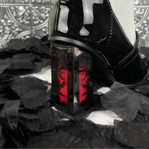 Midnight Rose Heels