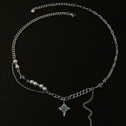 Layered Ear™ Lunar Diamond Necklace