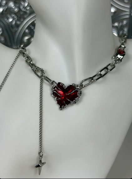 Layered Ear™ Twilight Rose Necklace