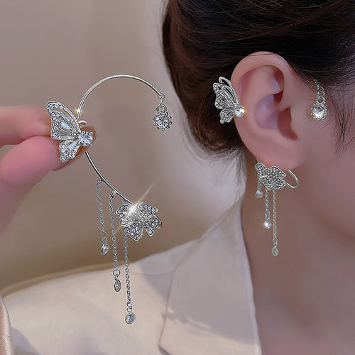 LayeredEar™ Butterfly Ear Cuffs